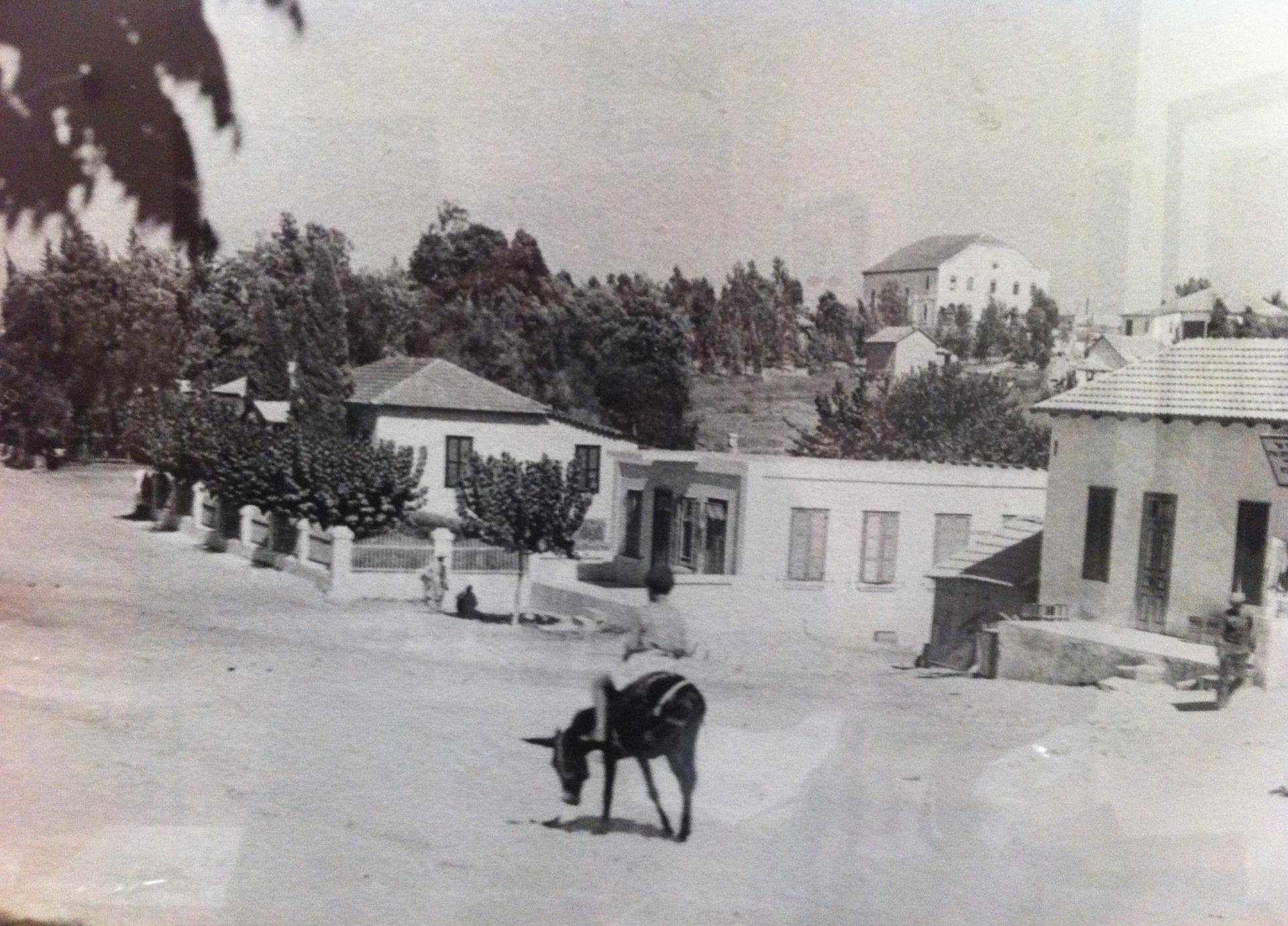 סמטת חביבי - צילום - ארכיון רחובות